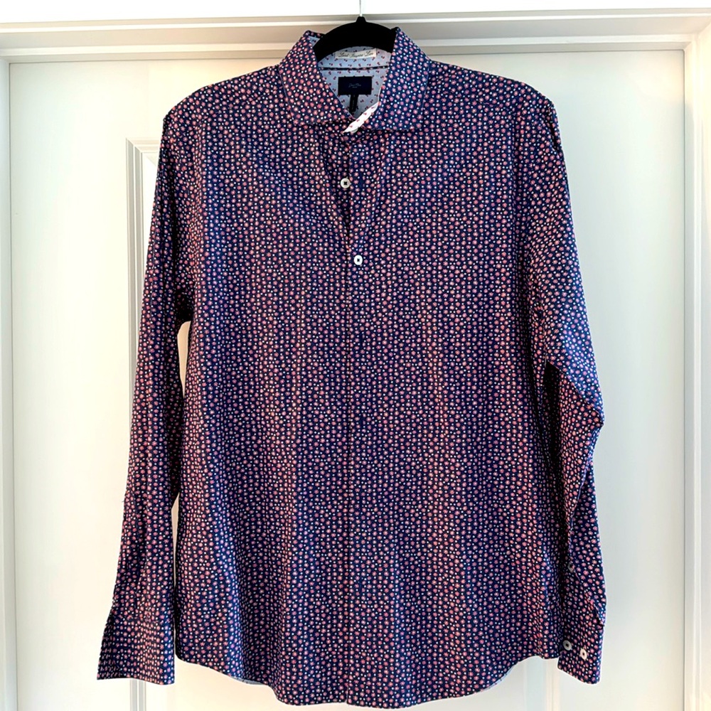 Men’s Designer GoodMan Dress Shirt - Nordstrom (size small)